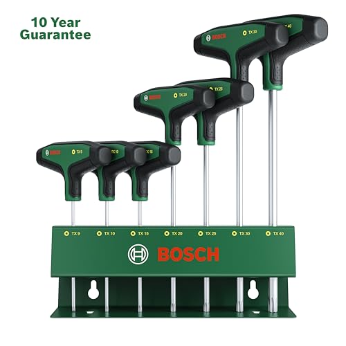 Set de 7 tournevis BOSCH Torx à poignée en T - vue 3