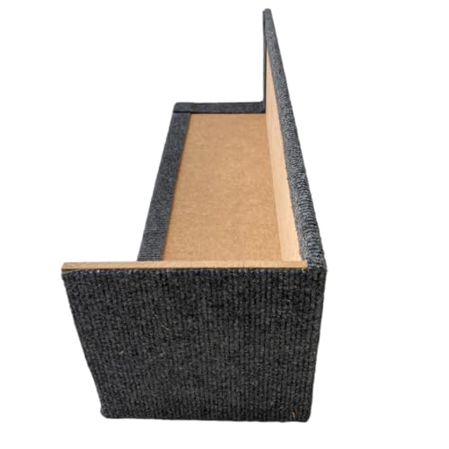 Arranhador para gato de canto de sofá 55 cm cor [chumbo]