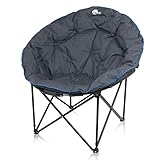 yourGEAR kampeerstoel Ortona XXL Moon Chair opvouwbare campstoel - opvouwbare stoel ø 100cm max 130kg