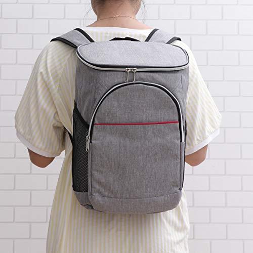LIOOBO – Mochila de piquenique à prova d'água com isolamento térmico, mochila térmica, leve, à prov