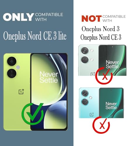 Image of Jkobi Lifetime Anti-Yellow Clear Back Cover Case for OnePlus Nord CE 3 Lite (Sleek Hard Crystal | Shockproof and Camera Protection)
