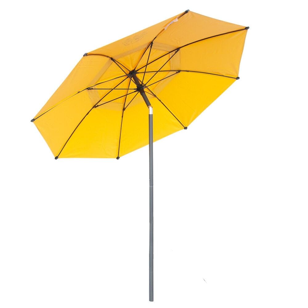 Revco UB100 7 Foot Flame Resistant Industrial Umbrella Yellow