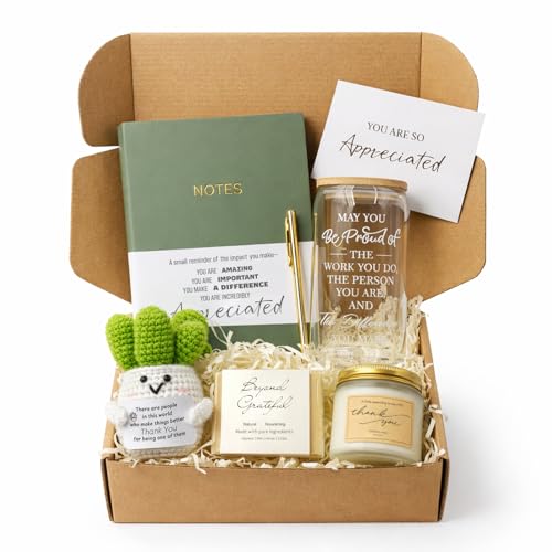 LUICONMO Thank You Gifts, Employee Appreciation Gifts, Administrative Professional Day Gifts, Appreciation Gift Bulk For Coworkers Teacher Nurse Social Worker