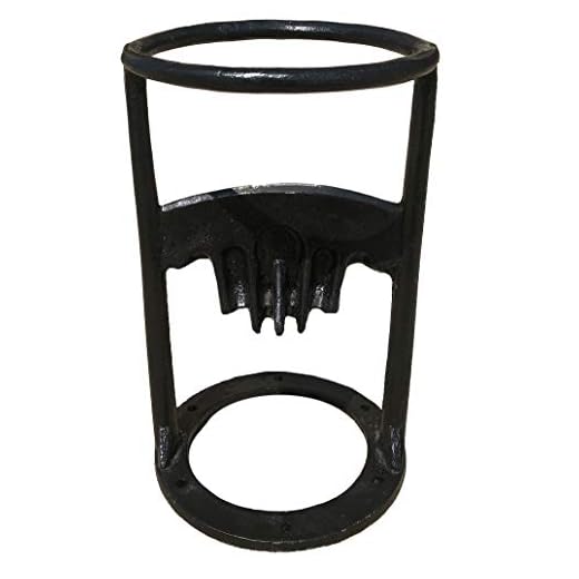 EPOARTIST Kindling Splitter, Firewood Splitter, Cast Iron Wood Splitting Tool, Manual Log Splitter Wedge