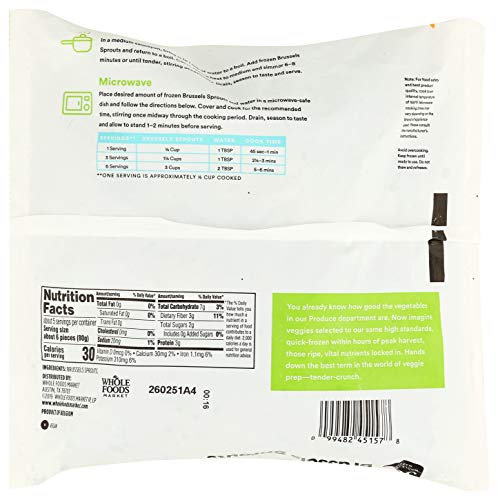 365 By Whole Foods Market, Brussels Sprouts Petite, 16 Ounce #TOP1