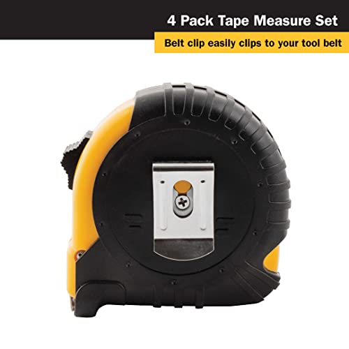 Titan Tools - 4Pc Qk Read Csh Tape Measure (10902)