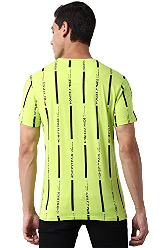 Image of Peter England Men's Cotton Slim Fit T-Shirt