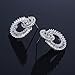 Fashion Celebrity Design Elegant Statement Rhinestone Jewelry Dangle Drop Earrings Studs