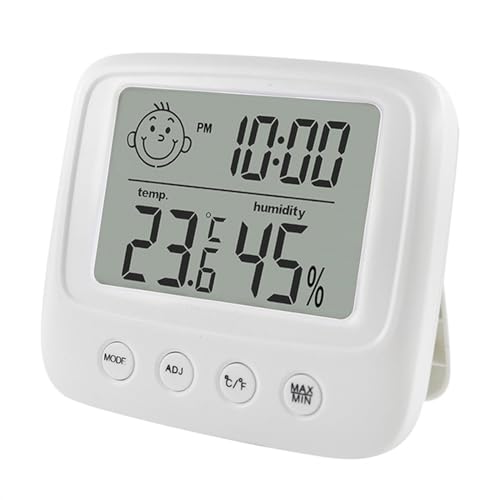 Termómetro higrómetro digital para interiores con pantalla LCD modelo E0828 2