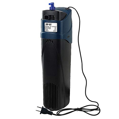 COOSPIDER Sun JUP-02 Aquarium Green Clean Submersible Machine 132gph for Small Fish Tank 110V 5W