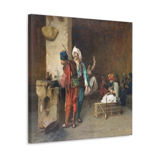 Toile Casting Bullets Jean-Leon Gerome pour habiller un mur de chambre