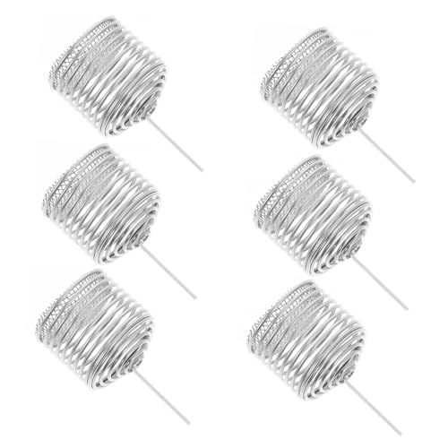 Toddmomy 6pezzi Scatole Per Fertilizzanti in Acciaio Inossidabile Contenitori Per Fertilizzante Coperchio Per Bonsai Piante Succulente e Fiori Accessori Per Giardinaggio Pratici e Durevoli