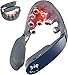 SKG® Das Original faltbare Nackenmassagegerät mit Wärme kabellos tragbar Puls- und Vibrationsmassage Geschenk für Damen Herren, G7 Pro Fold