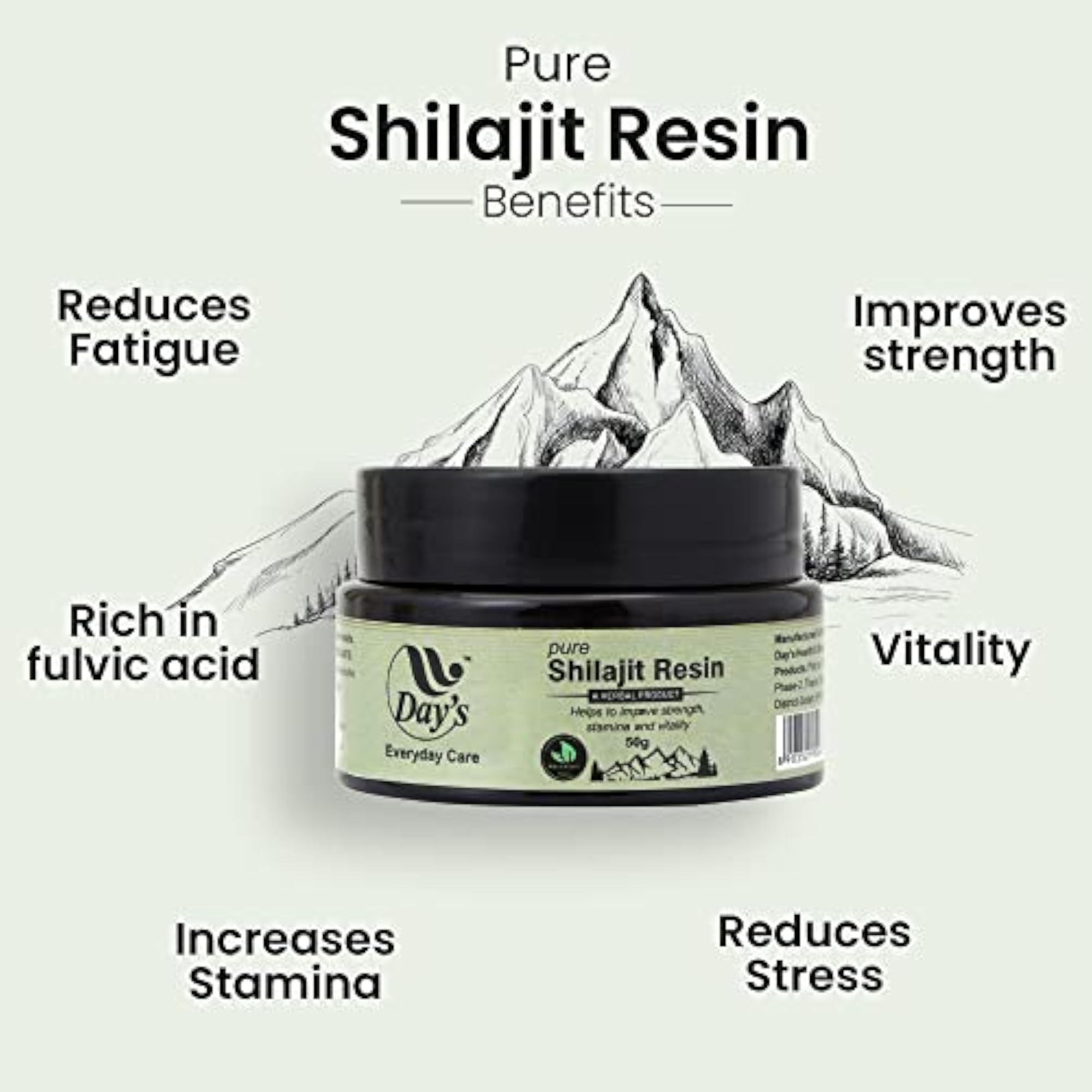 Day's Shilajit Resin