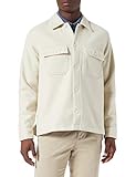 BOSS Men's Lovvo Shirt, Open White, L