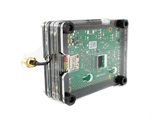 C4Labs Zebra Case Kit For Adafruit Gps Hat And Raspberry Pi 4B 3B, 3B+, And Pi 2B #TOP3