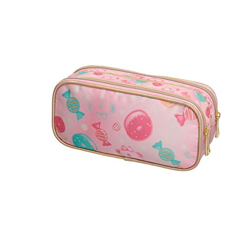 Estojo Duplo, Infantil, Lilica Ripilica Donuts, Tam. Único