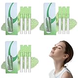 PYEUIFT Pack de 9 Inhaladores Sabor Menta – Palitos aromáticos sin humo, Inhalador para hábitos saludables, relajación, reducción de estrés, respiración fresca, uso en casa, oficina y viaje
