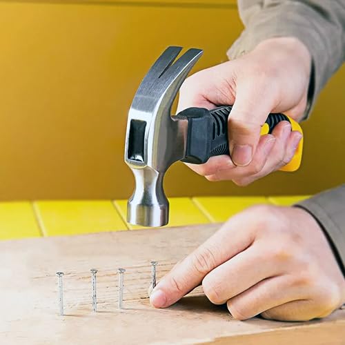 Mini Martelo Emborrachado Unha Aço Carbono 23MM