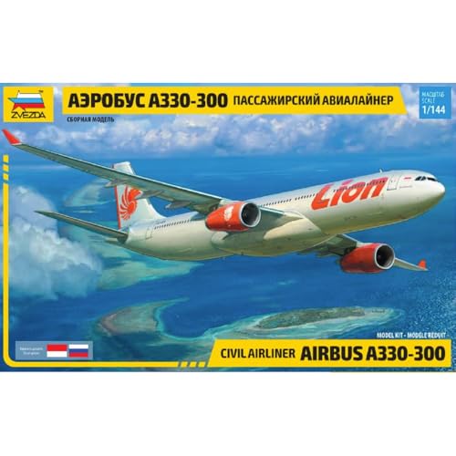 Airbus A330-300 Zvezda 1/144 maquetas de plástico kit de modelismo