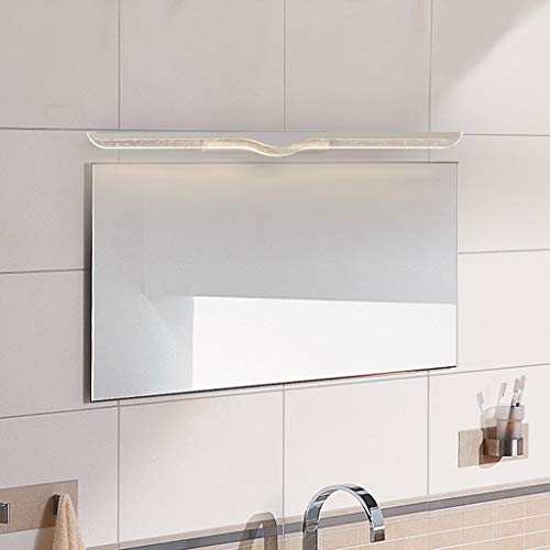 Éclairage avant de miroir de bain LED acrylique pour votre routine