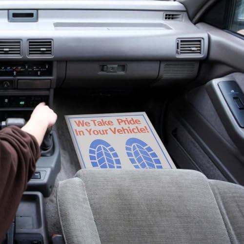 Tapis de sol en papier voiture antidérapants et légers pour préserver les moquettes