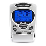 Equity 31300 Fold-Up LCD Travel Alarm Clock with Nap Timer & Backlight - Image 3