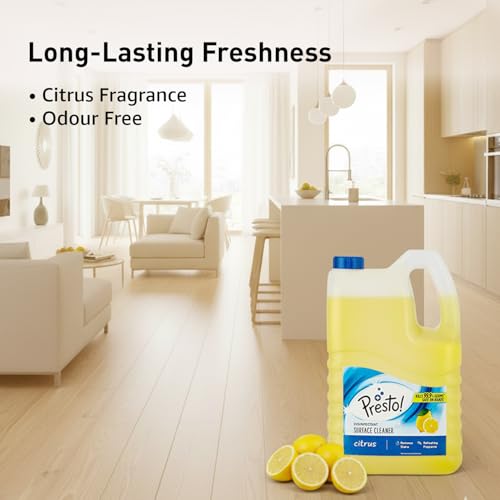 Presto! Store Presto! Disinfectant Surface & Floor Cleaner 5L Citrus - Image 7