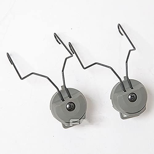 FMA Headset Support Adapter Tactical Helmet Rail Earphone Hanging Buckle Clip