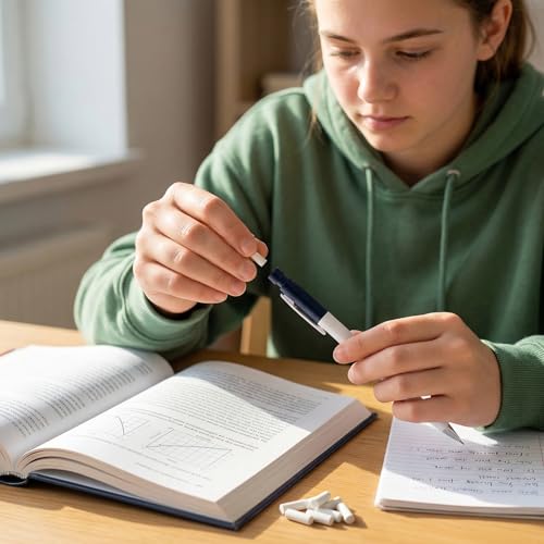 Recharges pour crayons mécaniques universelles OIIKI mines blanches pour bureau