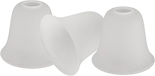 Anuncio Patrocinado - Giluta Paquete de 3 pantallas de vidrio esmeriladas de repuesto para lámpara de pared de ventilador ...