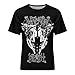 YEstwmmq Mans British Band Napalm Grindcore Death T Shirts Crewneck Short Sleeve Shirt for Mens 6XL
