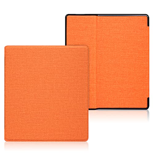 Case for Kindle Oasis - Only Fits All-New 7 Inches Kindle Oasis(10th Generation, 2019 Release & 9th Generation, 2017 Release) Durable Waterproof Cover with Auto Wake/Sleep, Orange