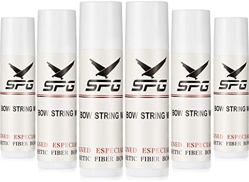 6 Pieces Bow String Wax String Protective Wax Rail Lube Bowstring Wax Crossbow Recurve Compound Bow Wax for Outdoor Reducing Friction and Preventing Fraying 6 Pieces Bow String Wax String Protective Wax Rail Lube Bowstring Wax Crossbow Recurve Compound Bow Wax for Outdoor Reducing Friction and Preventing Fraying