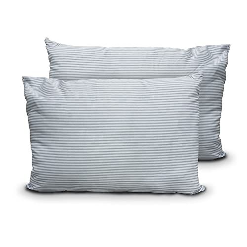 Set 2 Almohadas de Algodón estándar suave