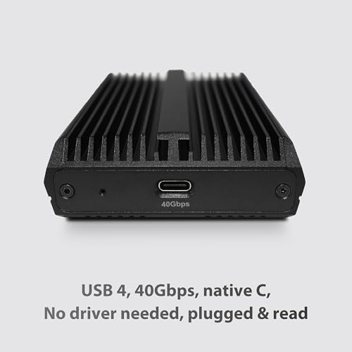 Vantec NexStar SX Enclosure USB 4 PCIe M.2 NVMe 40Gbps miniatura 3