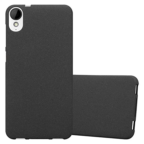Cadorabo Funda para HTC Desire 10 Lifestyle/Desire 825 en Frost Negro   Cubierta Proteccíon de Silicona TPU Delgada e Flexible con Antichoque   Gel Case Cover Carcasa Ligera