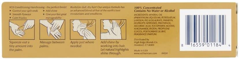 VO5 Conditioning Hairdressing Normal or Dry Hair, 1.5 Oz (Pack of 3) by VO5, 44.36 ml (Pack of 3) - Image 3