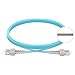 TechLogix Networx M4D-ARM-SCSC-50 Duplex Multimode OM4 3.0mm Fiber Cable with SC to SC Connectors, 50 Meters