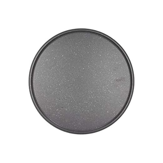 Tognana Pure Roq, Teglia Pizza da 33 cm, Acciaio, Nero