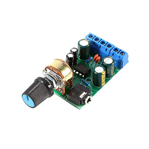 DC1.8-12V TDA2822M Verstärker 2 Kanäle Stereo 3.5mm AUX Audio Amp Board Modul