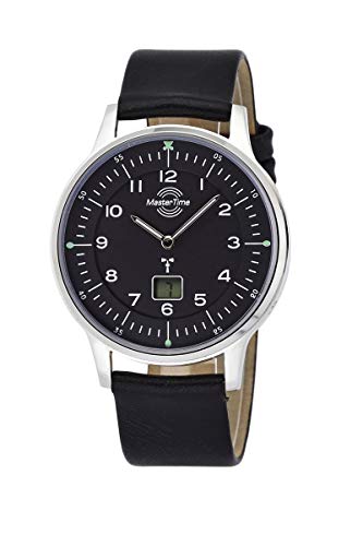 Master Time Funk Quarz Herren Uhr Analog-Digital mit Leder Armband MTGS-10658-71L