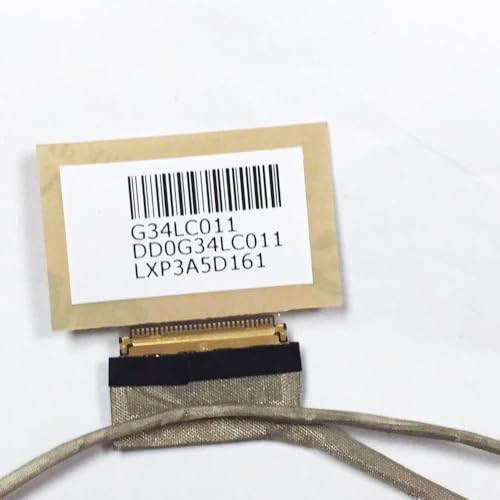 Flex de vídeo LCD para HP Pavilion TPN-Q172 con conector de cámara 4