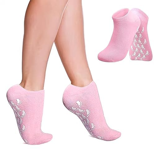 Silicone Spa Gel Socks for Cracked Heels | Moisturizing Socks for Soft Feet | Washable & Reusable | Unisex Foot Care | Pai... - Review, Price and Buying Guide