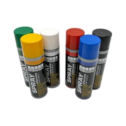 Lot de 6 bombes de peinture SÜDOR Cover