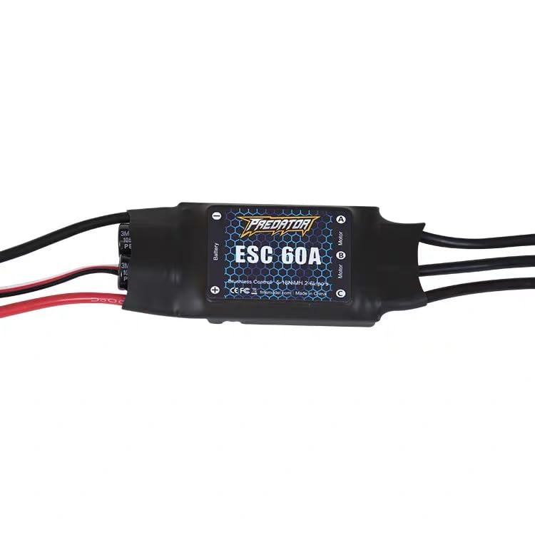 Amazon | VilogaRC Predator ESC 60A 電動スピードコントローラー
