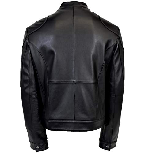Victory Outfitters Men's Genuine Leather Classic Racing Jacket2