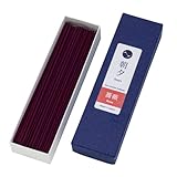 Asayu Japan Incienso Japonés Premium de Rosa - Varillas de Bajo Humo para Calma y Bienestar, Artesanales con Materiales Naturales, Hecho en Japón - 20g