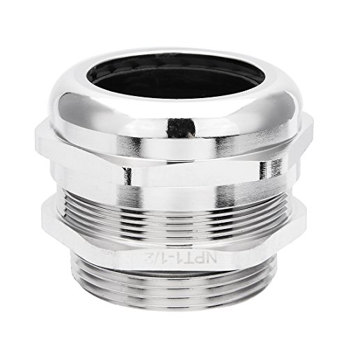 Aexit NPT11/2 Outils de coupe Metal Imperméable fixation écrou Coupe-tubes presse-étoupe farce