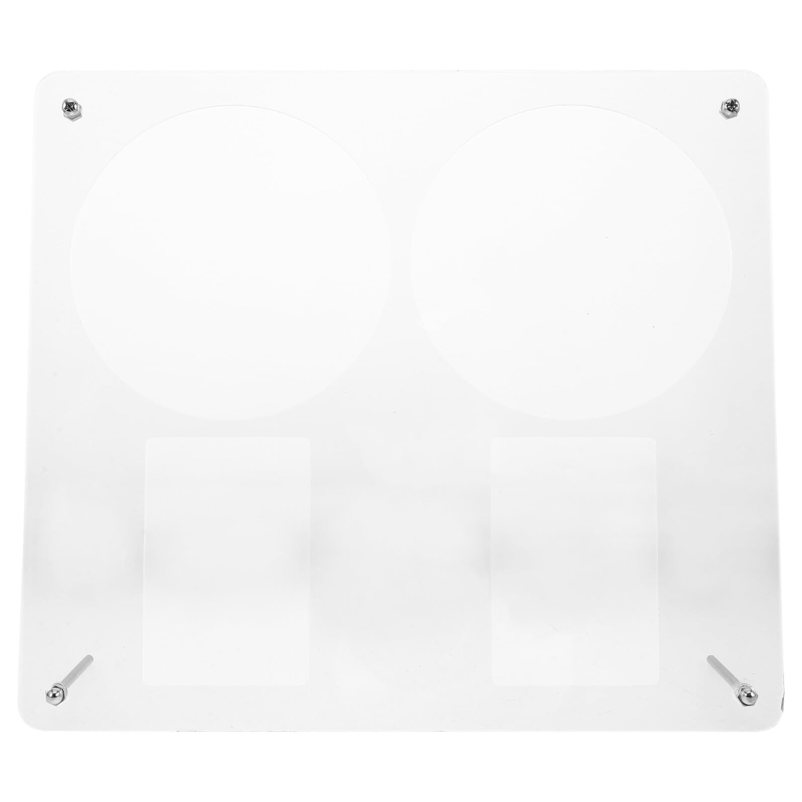 Soporte de Vinilos Acrílico PRETYZOOM Exhibidor Compacto de CD y Tarjetas